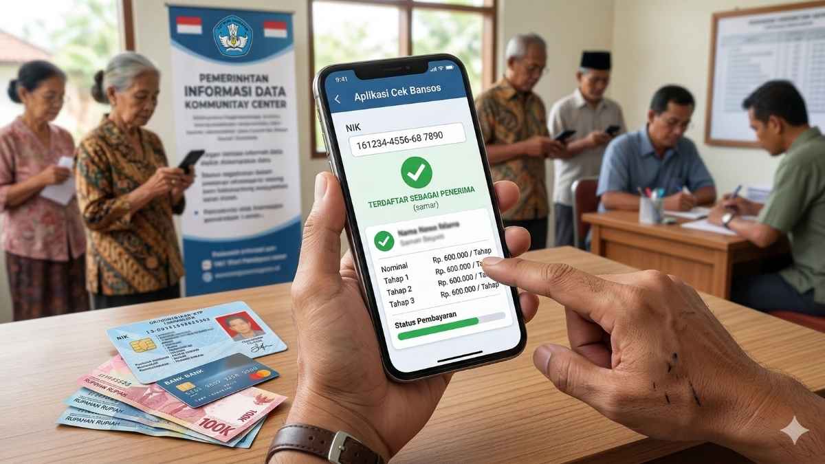 Cara Cek Bansos KTP 2026 Online, Cek Nama Penerima dan Nominal Bantuan