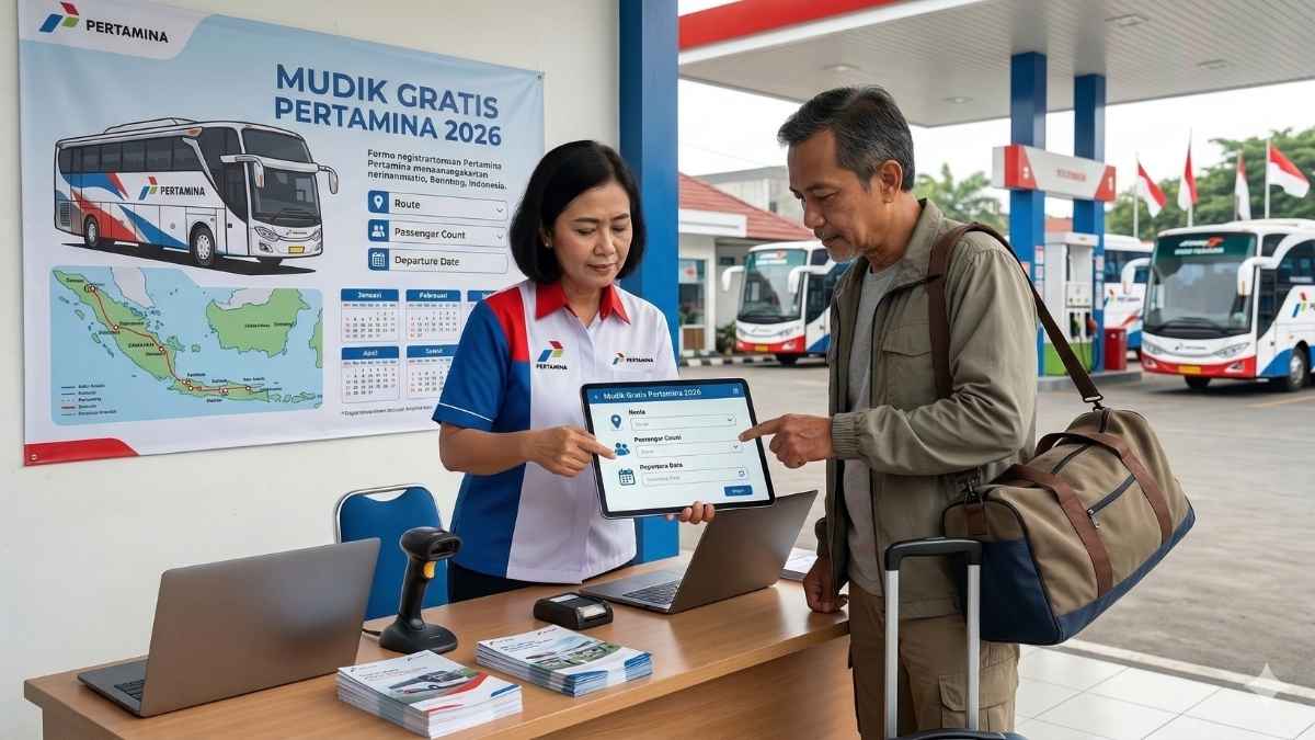 Cara Daftar Mudik Gratis PERTAMINA 2026: Cek Rute Syarat dan Jadwal Buka