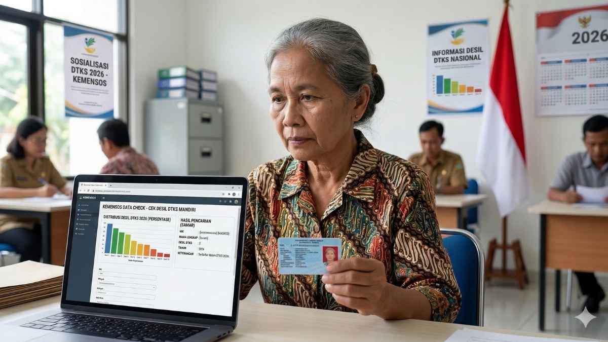 Cek Desil DTKS 2026 Terbaru, Panduan Lengkap Penerima Bansos