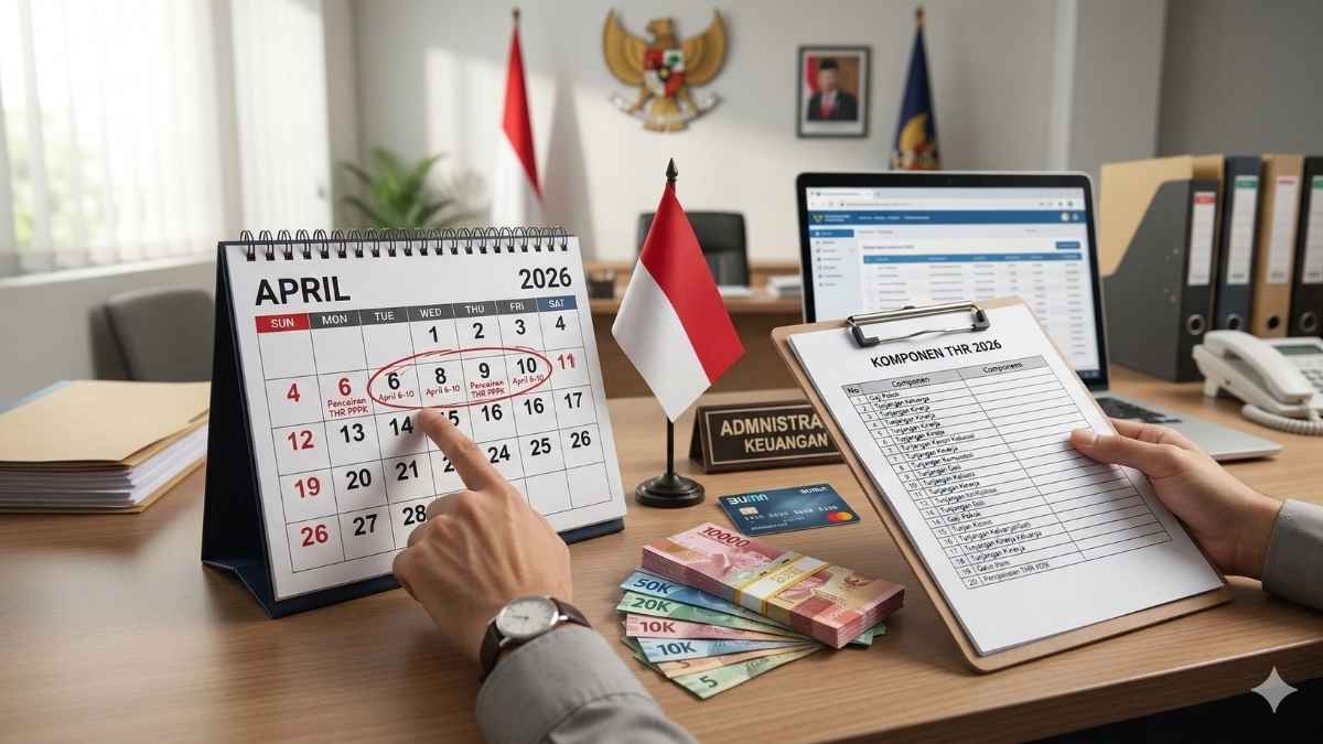Jadwal Resmi Pencairan THR PPPK 2026 Turun, Cek Komponen Lengkapnya Disini!