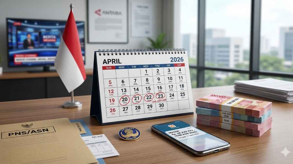 Kapan THR ASN 2026 Cair? Simak Jadwal Resmi Pencairannya Disini!