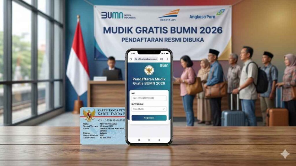Mudik Gratis BUMN 2026 Resmi Dibuka! Ini Syarat Utama Pendaftarannya