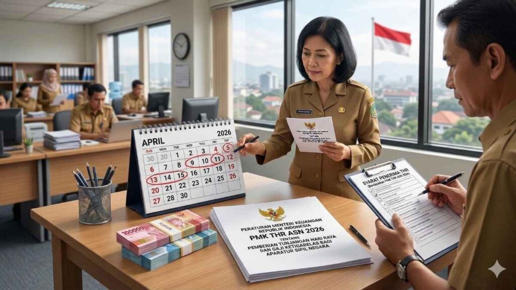 PMK THR ASN 2026 Rilis! Cek Jadwal Pencairan dan Syarat Lengkapnya