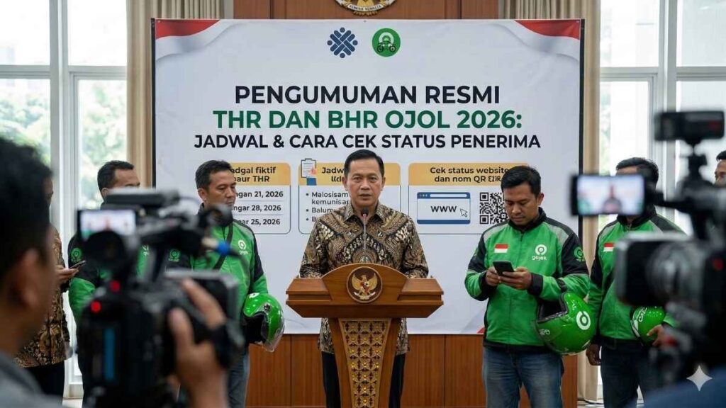 Pengumuman THR dan BHR Ojol 2026: Jadwal dan Cara Cek Status Penerima