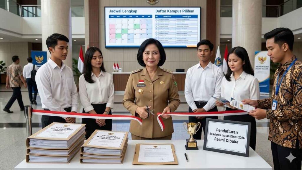 Resmi Dibuka! Jadwal Lengkap dan Daftar Kampus Pilihan Beasiswa Ikatan Dinas 2026