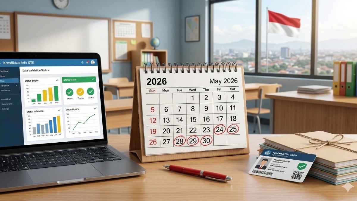 Segera Cek Batas Akhir Jadwal Validasi Info GTK 2026 Terbaru di Sini