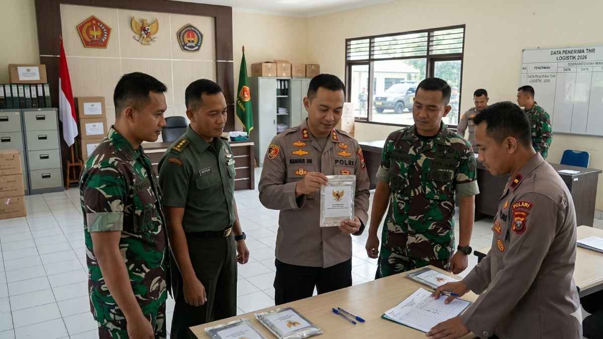 THR TNI POLRI 2026 Segera Cair, Cek Rincian Komponen Tunjangannya